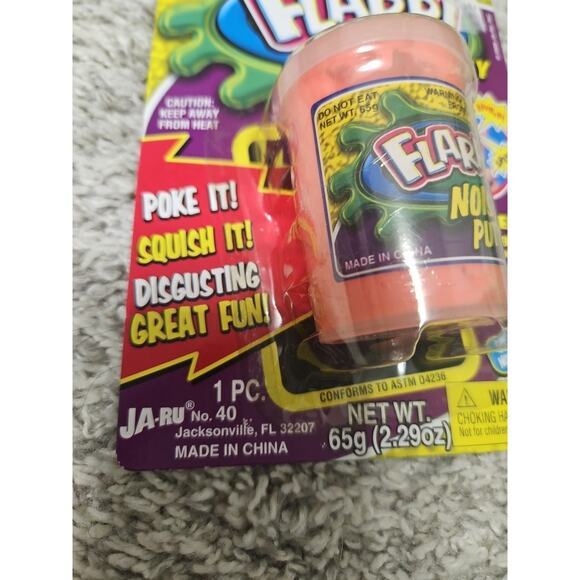 JA-RU Flarp Noise Putty For Kids Pink - Makes Awful Noises - Non-toxic - Picture 4 of 6